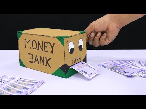 How To Make Money Saving Box At Home